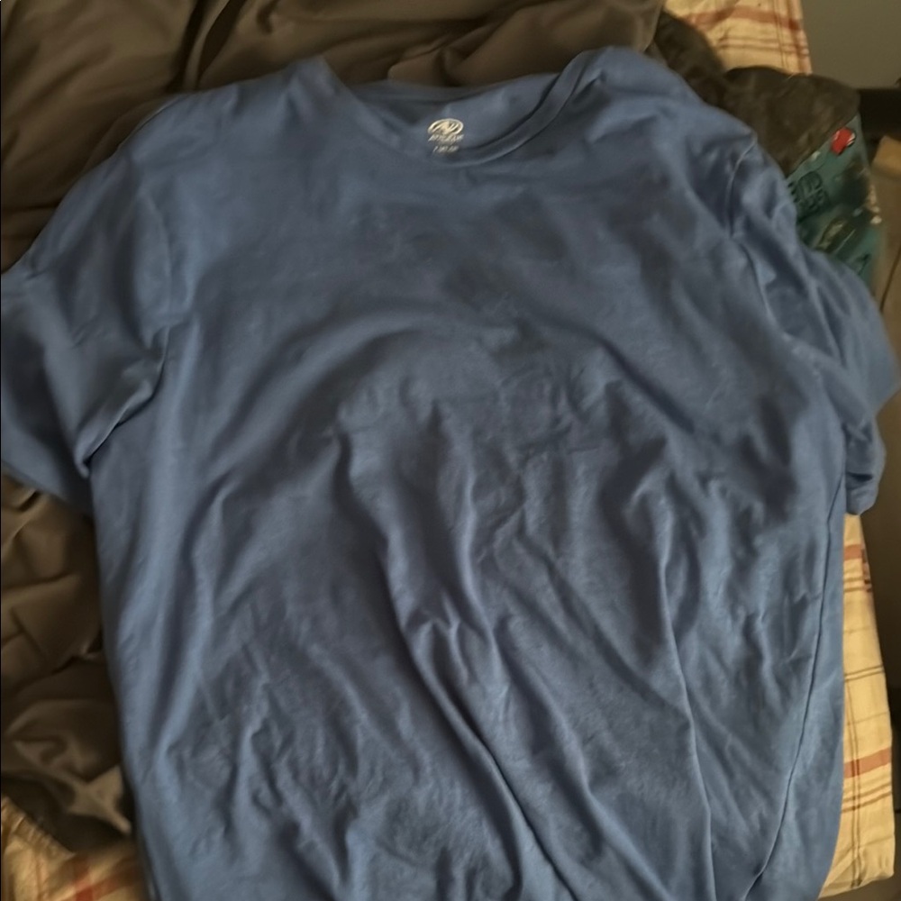 Blue Short Sleeve Men's Tee